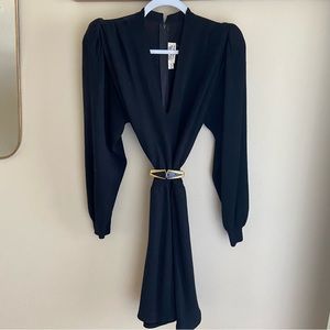 Vintage Knit Dress with Belt